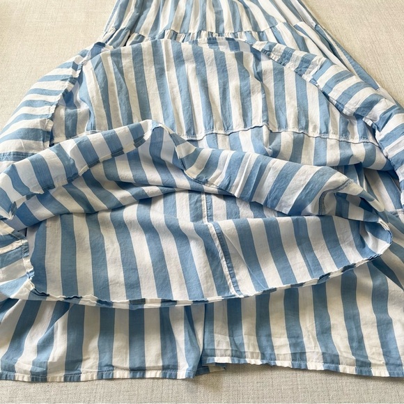 Style & Co Cotton Striped Sleeveless Tiered Midi/Maxi Dress Size M - Picture 9 of 9